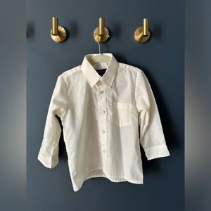 Kids Ivory Dress Shirt